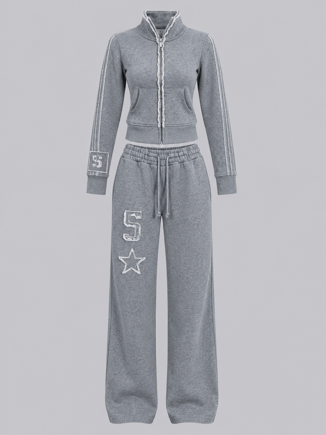 Conjunto Varsity Gris extra image
