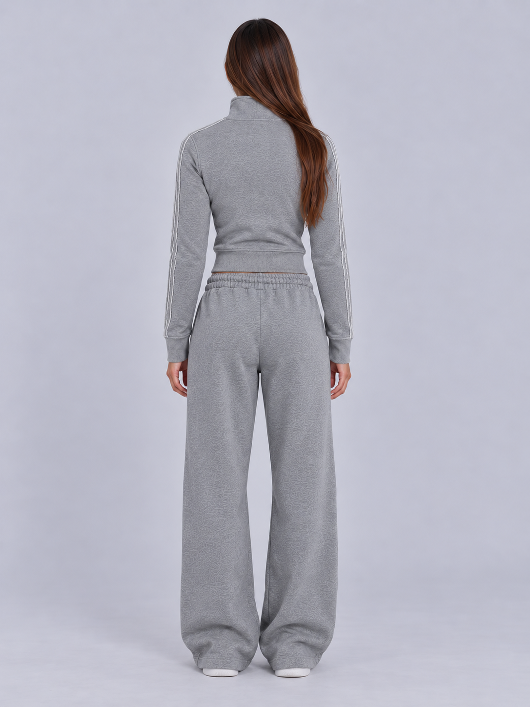 Conjunto Varsity Gris image 4
