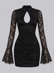 Vestido Encaje Sevilla Negro image 1