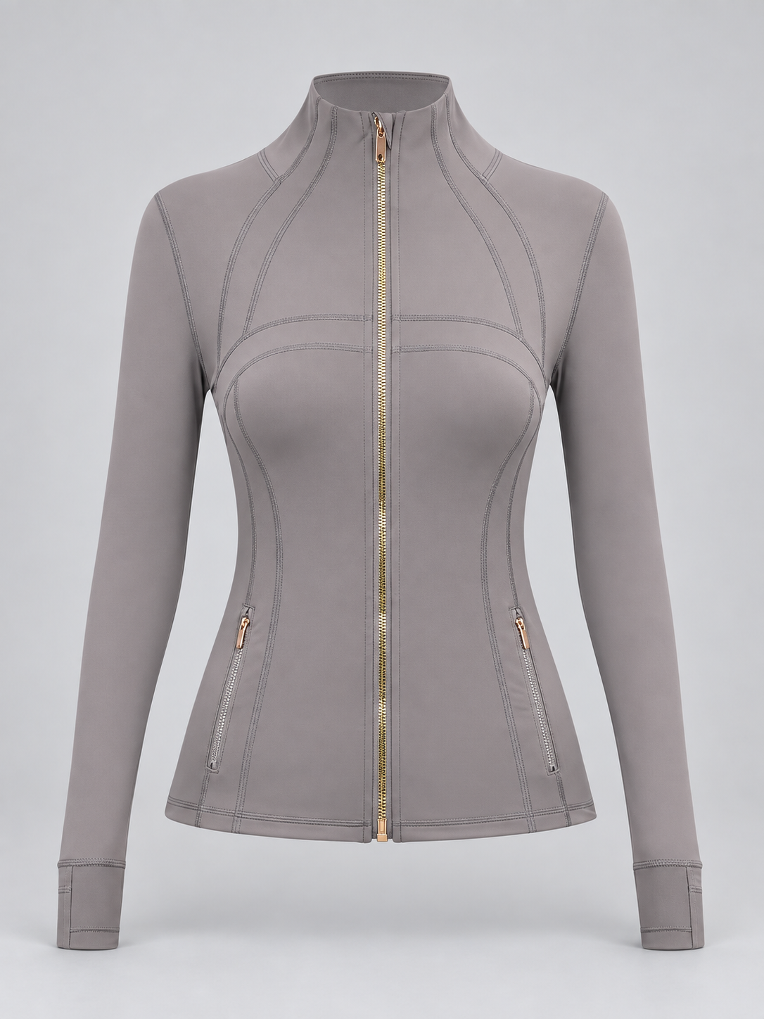 Chaqueta Alma Gris Piedra