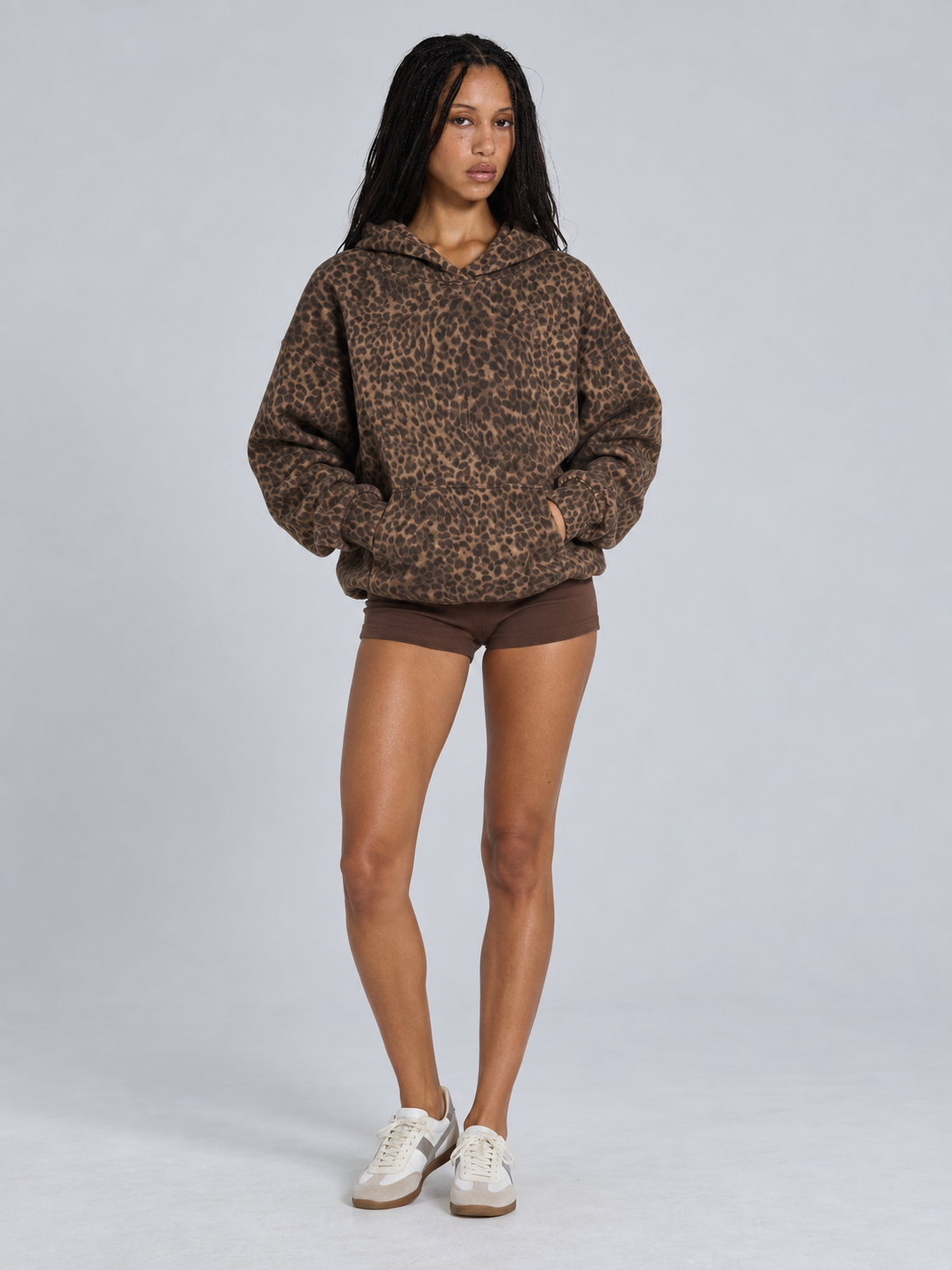 Sudadera Vega Leopardo Cacao image 4
