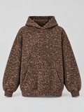 Sudadera Vega Leopardo Cacao