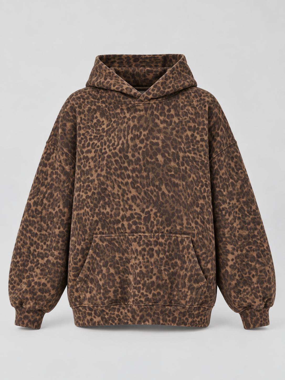 Sudadera Vega Leopardo Cacao image 1