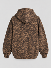 Sudadera Vega Leopardo Cacao image 2