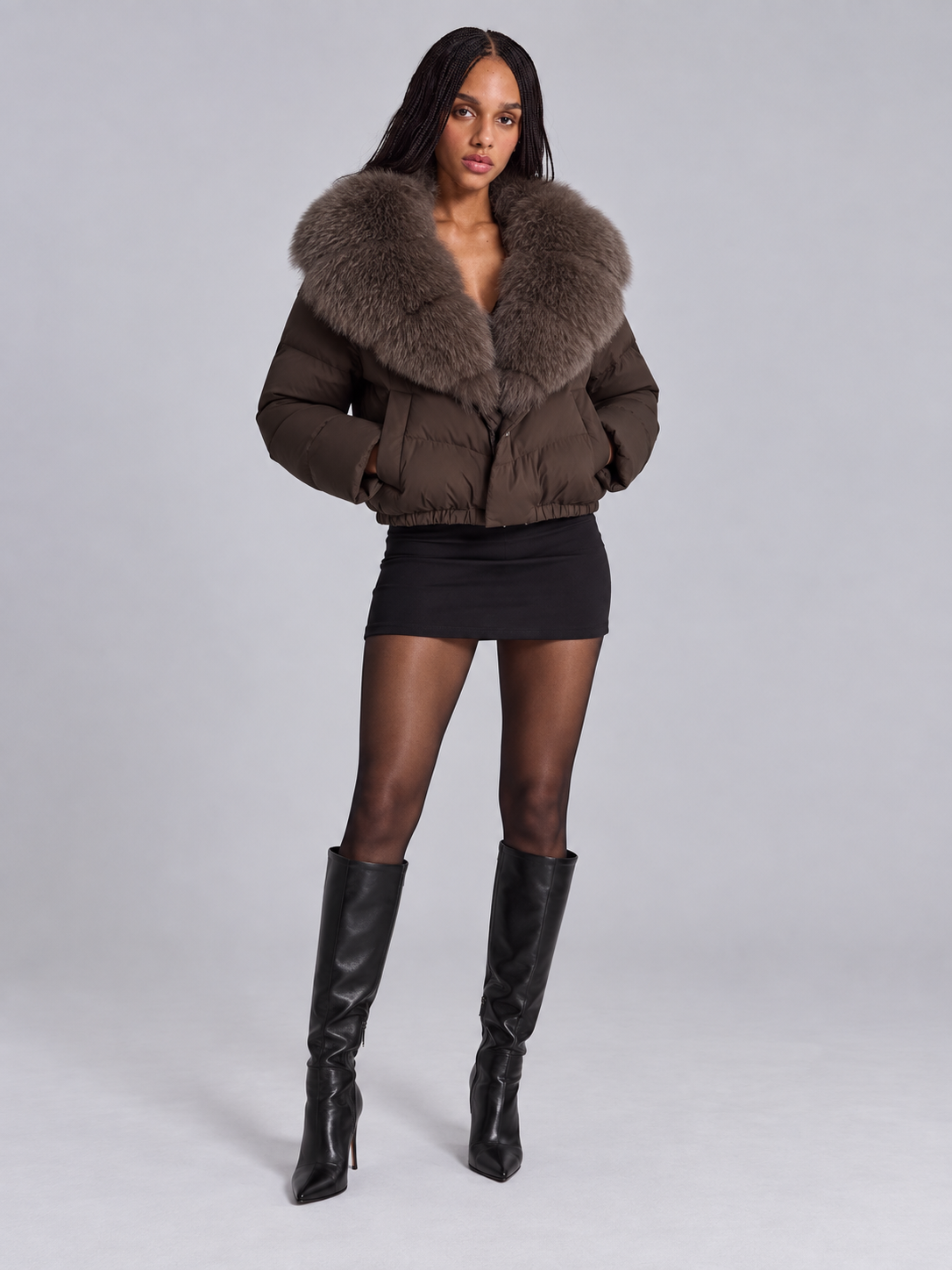 Puffer Castaña Cacao image 3