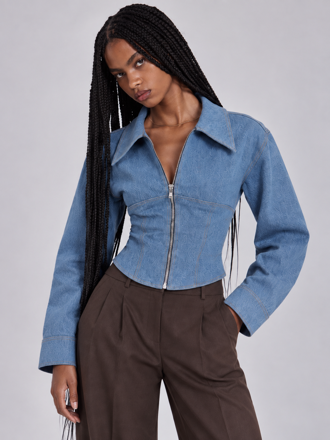 Chaqueta Denim Abril Azul Denim image 4