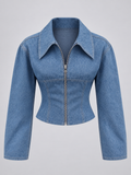 Chaqueta Denim Abril Azul Denim