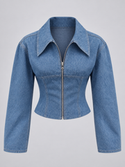 Chaqueta Denim Abril Azul Denim image 1