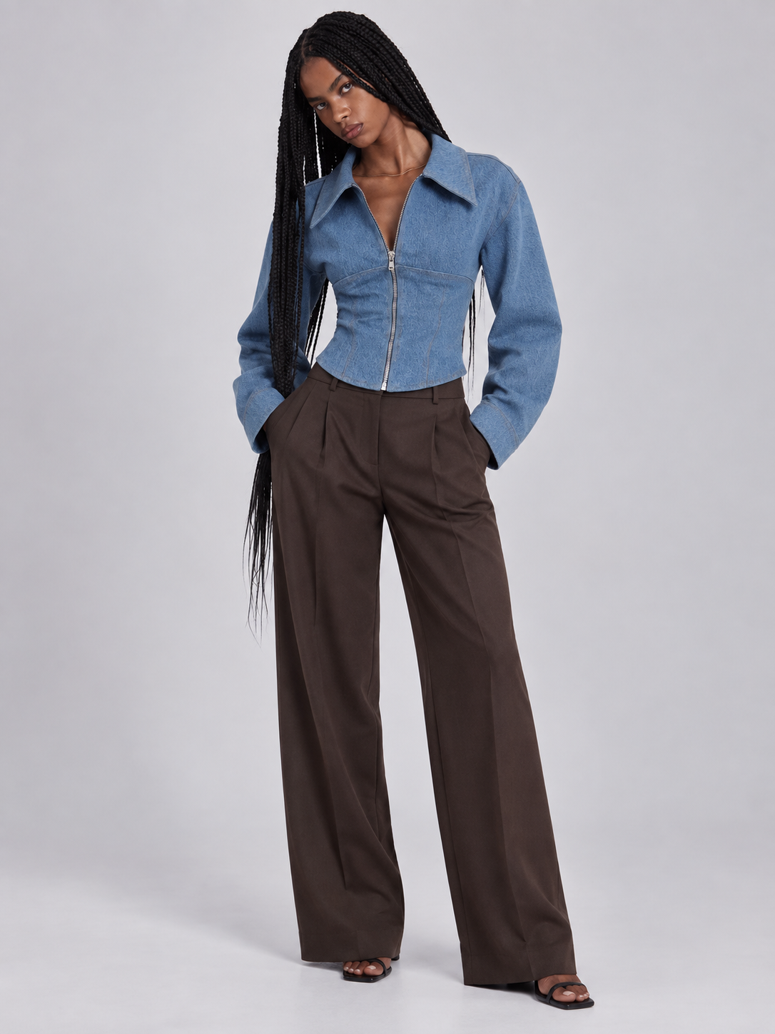 Chaqueta Denim Abril Azul Denim image 3