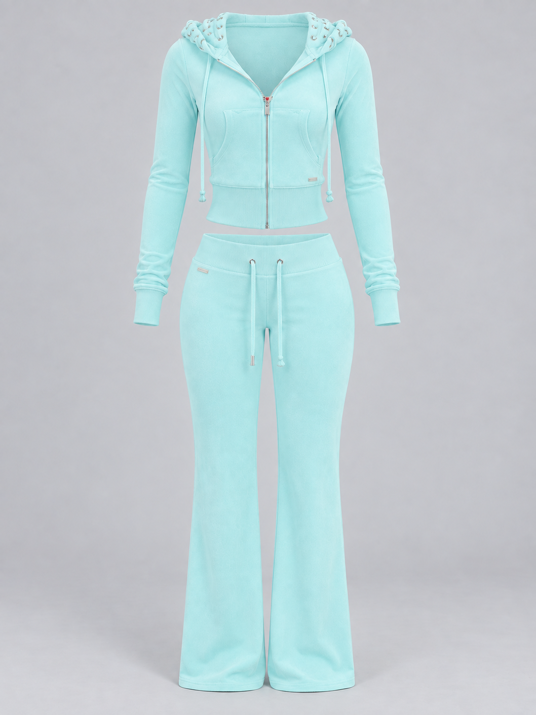 Conjunto Velour Málaga Aguamarina image 6