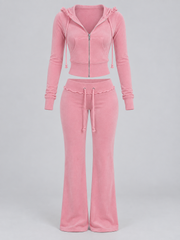 Conjunto Velour Málaga Rosa Sakura image 9