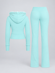 Conjunto Velour Málaga Aguamarina image 8
