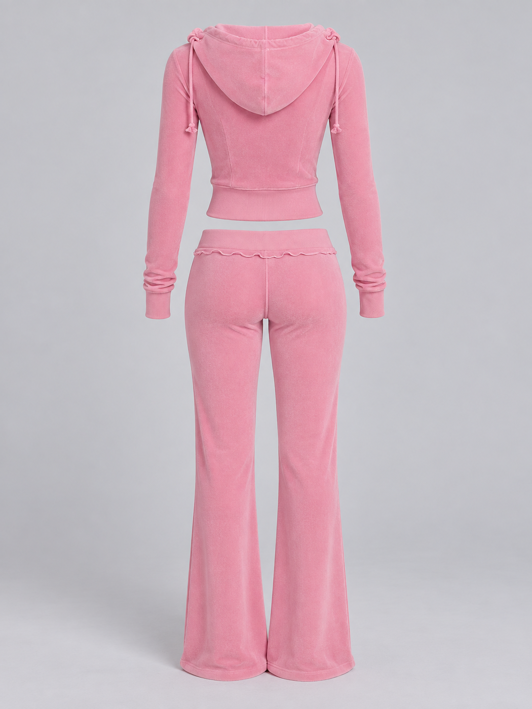 Conjunto Velour Málaga Rosa Sakura image 2