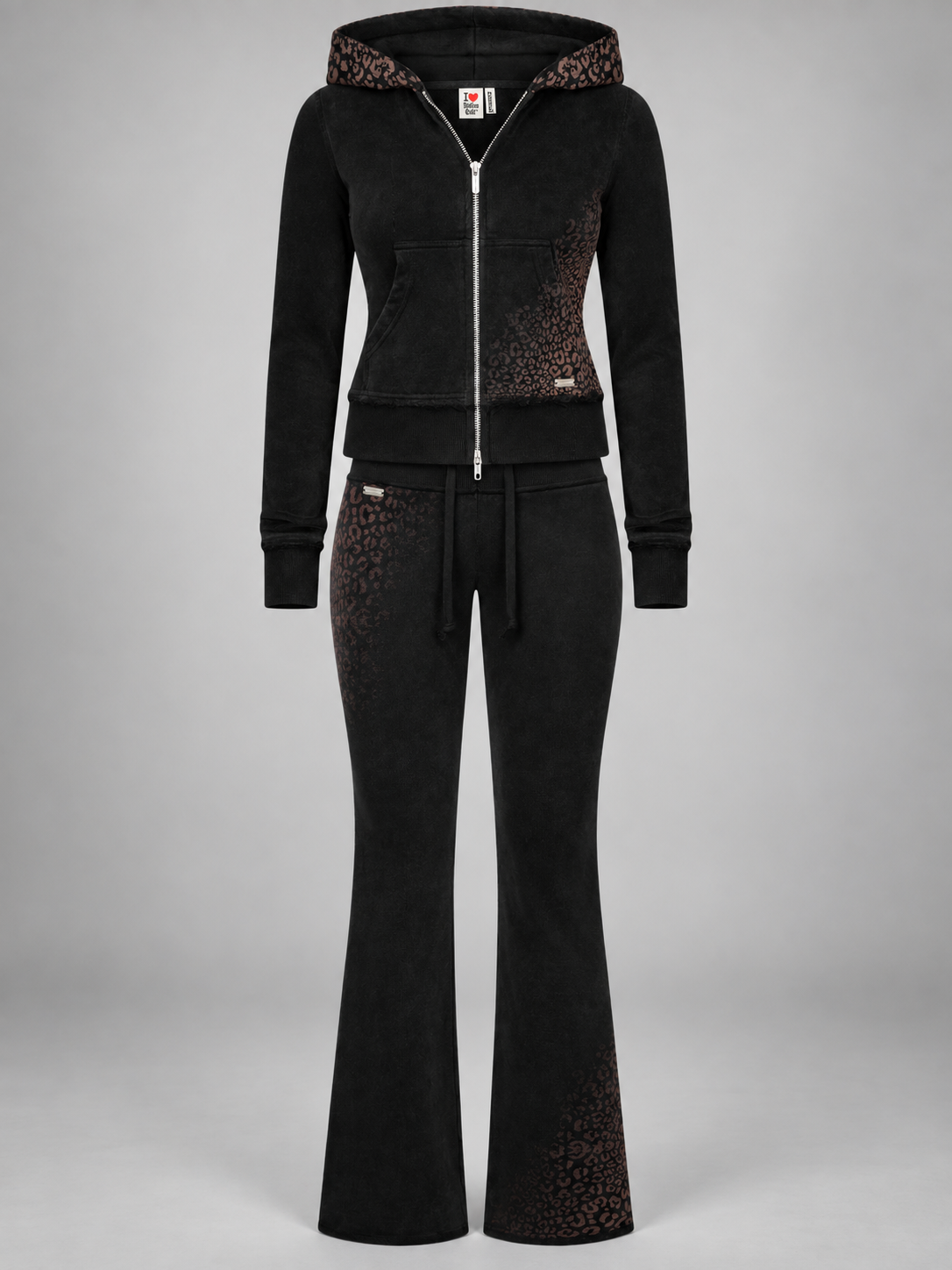 Conjunto Cristal Luna Negro