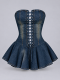 Jeanskleid Arcos Denim Blau