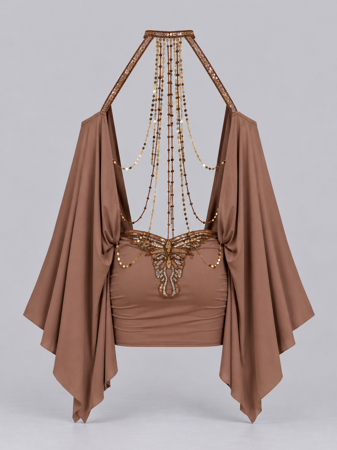 Vestido Mariposa Cacao image 2