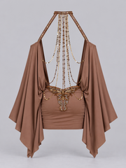 Vestido Mariposa Cacao image 2