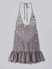 Vestido Bruma Gris image 2