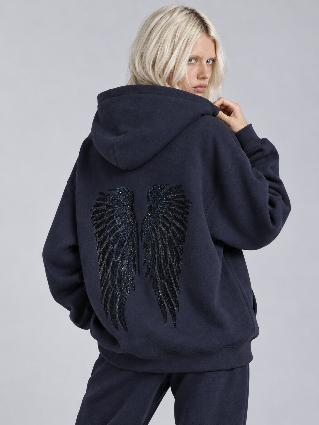 Sudadera Alas Azul Noche image 4