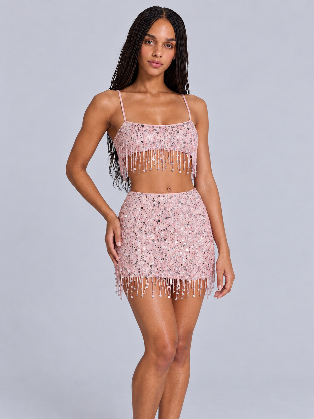 Conjunto Brillo Ibiza Rosa image 4