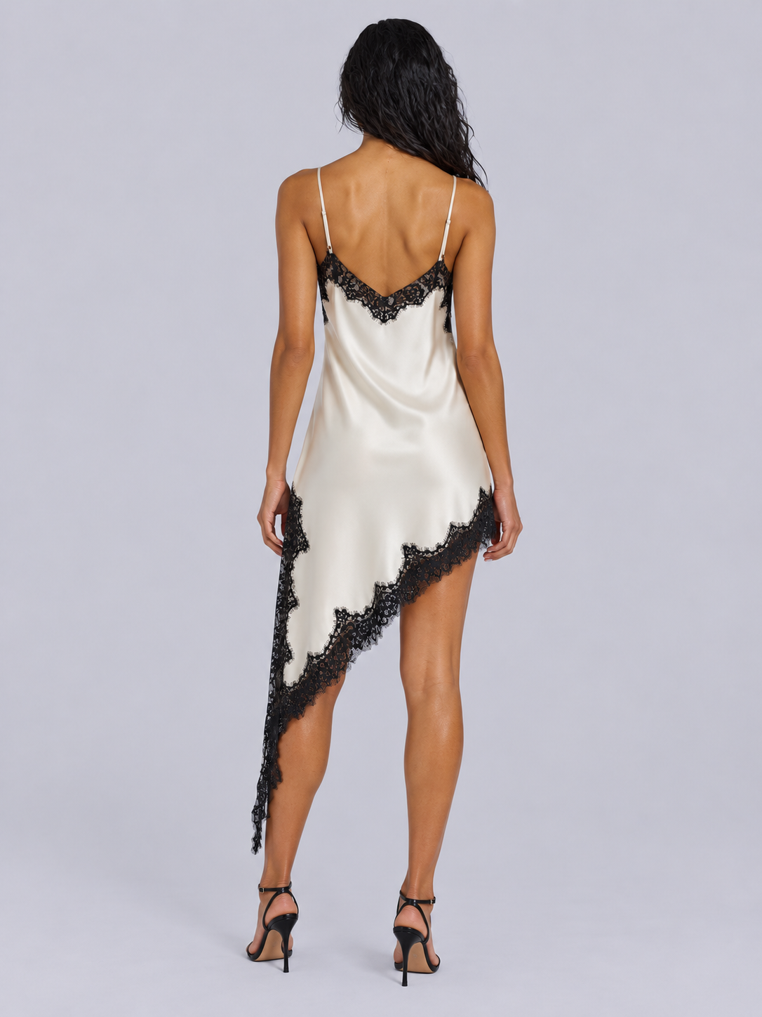 Vestido Encaje Serena Marfil image 4