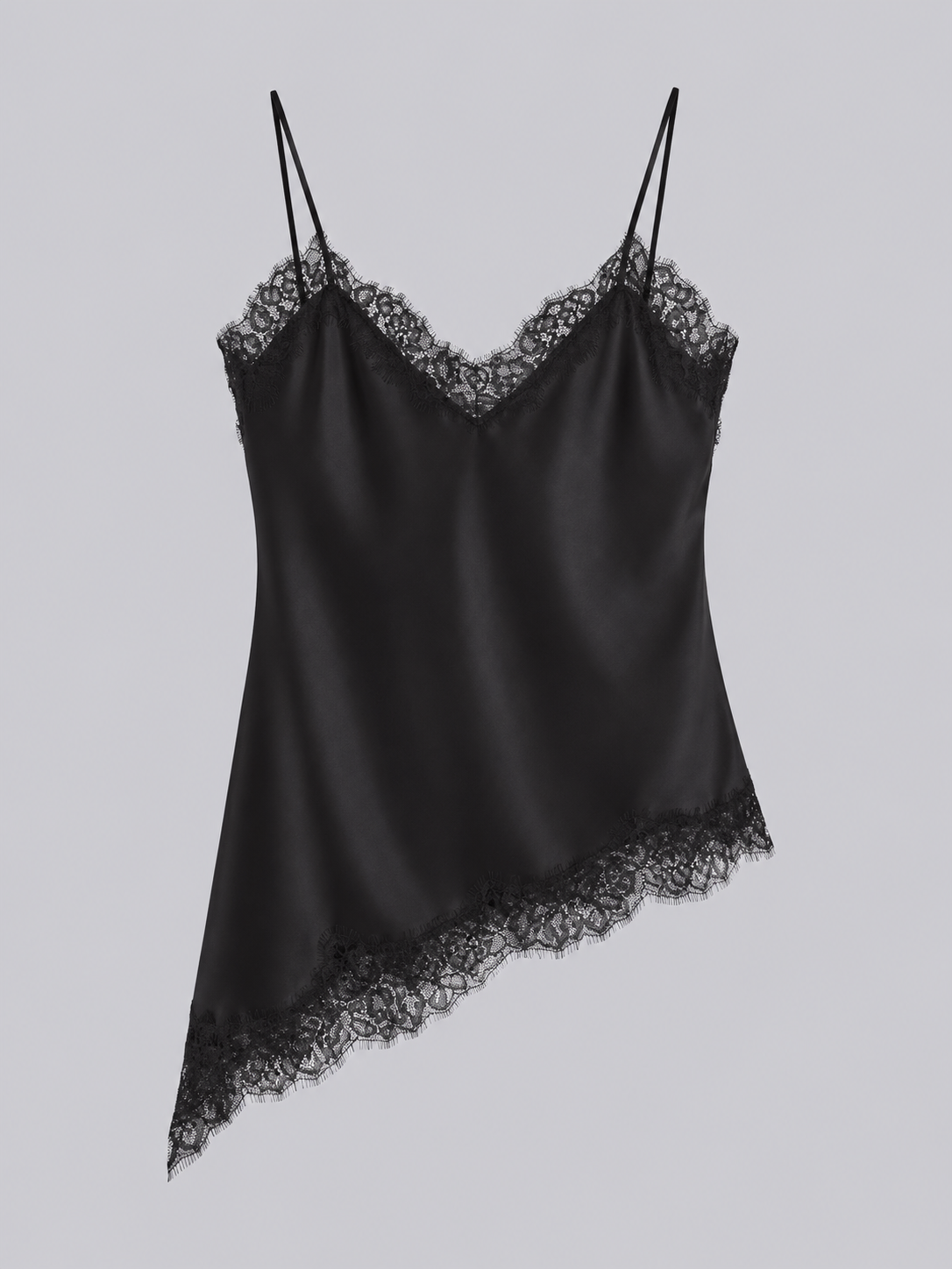 Top Encaje Serena Negro