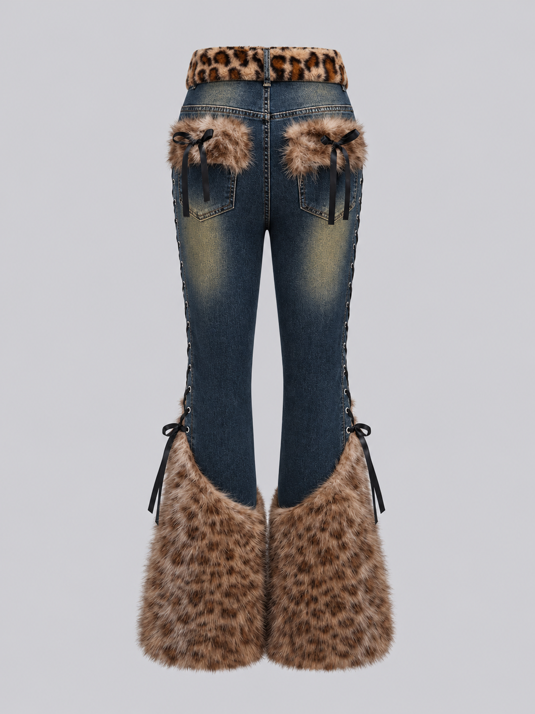 Jeans Leopardo Sierra Denim Azul image 2