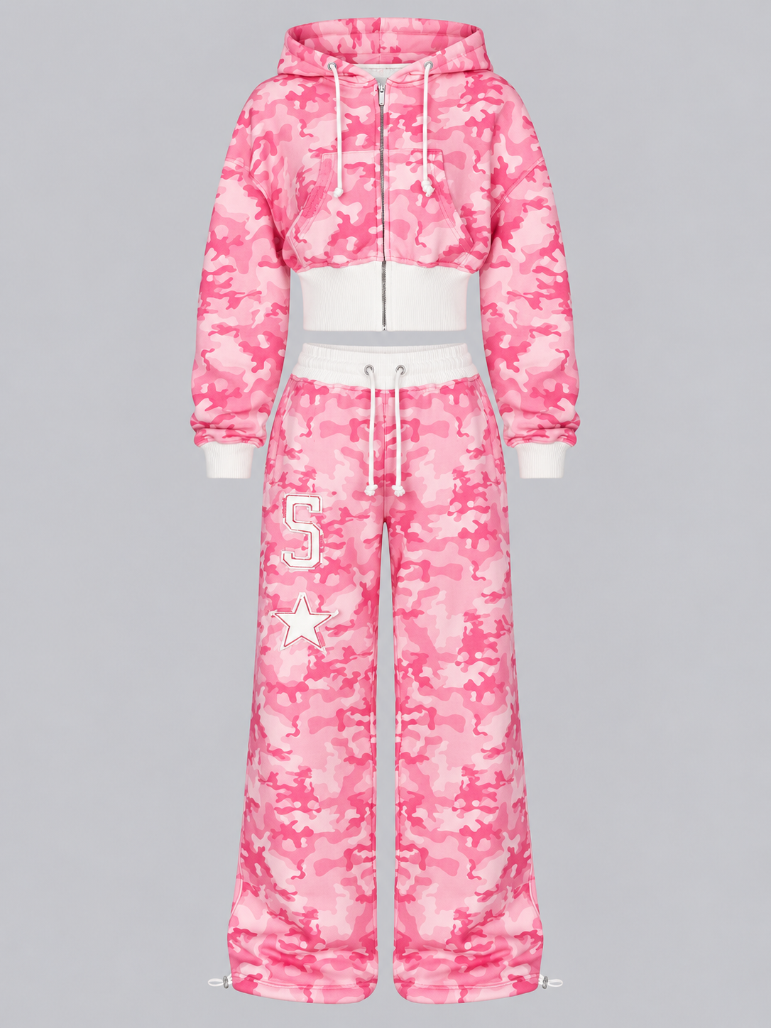 Conjunto Camo Rosa Rosa